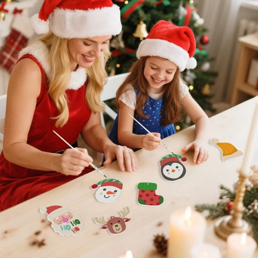 Figured'Art Rendier Kerstman Sokken kerstornamenten schilderen op nummer