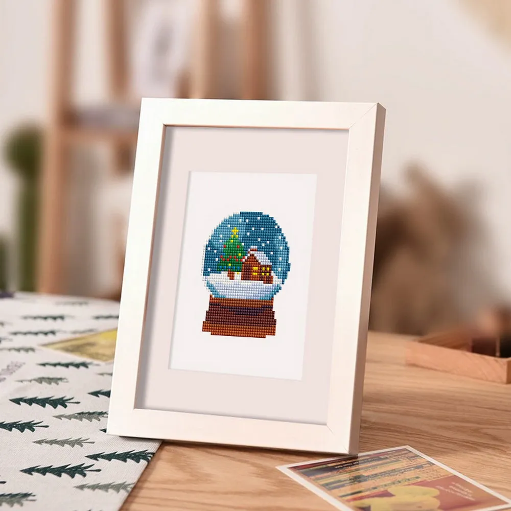 Figured'Art Mini Diamond Painting 15x20cm 2 stuks full drill