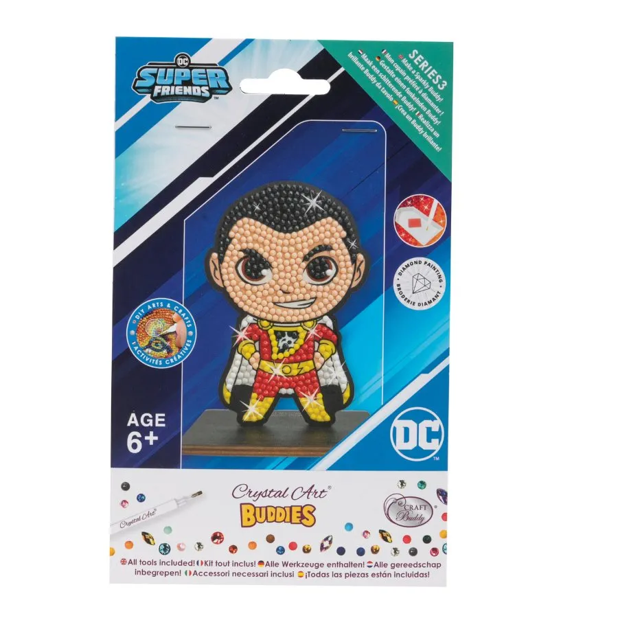 Craft Buddy Crystal Art Buddies Shazam figuur serie 3