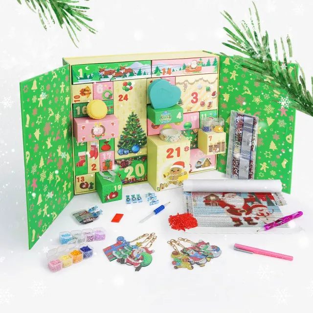 Figured'Art Doos 004 diamond painting adventskalender beren