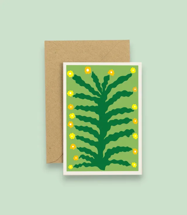 Studio Wald Pop 5 wenskaart A6 bloemen