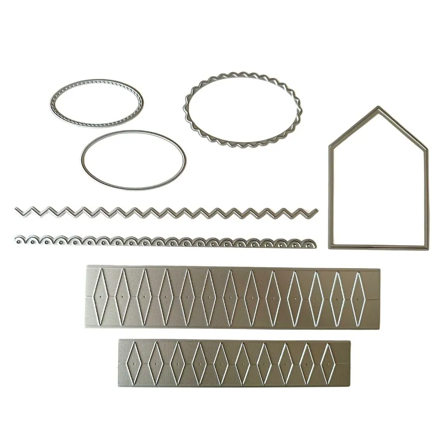 Craft Buddy Traditional Cracker Duo snijmallen 8-delig 2 maten