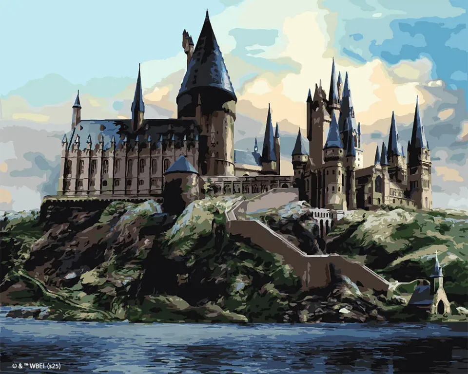 Figured'Art Harry Potter Hogwarts schilderen op nummer 40x50cm