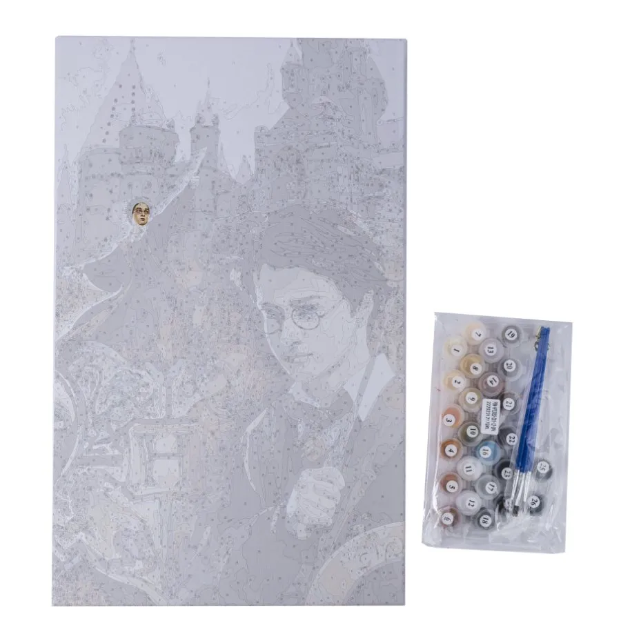 Craft Buddy Harry Potter Collage Paint by Numb3rs canvas 30x50cm