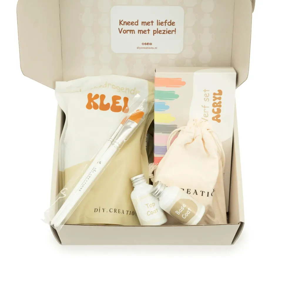 DIY Creations Clay Fun kleipakket 2 kg luchtdrogend