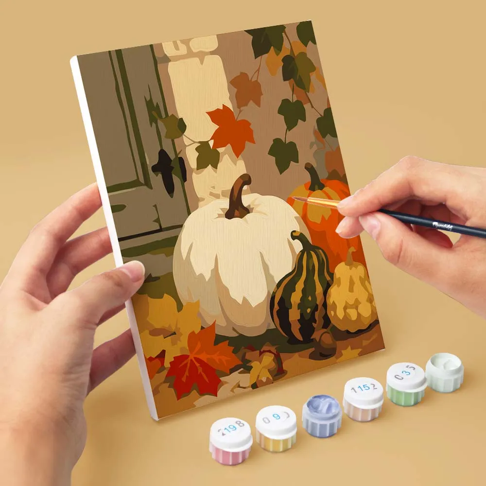 Figured'Art Bosoogstpad schilderen op nummer mini 15x20 cm 6 stuks