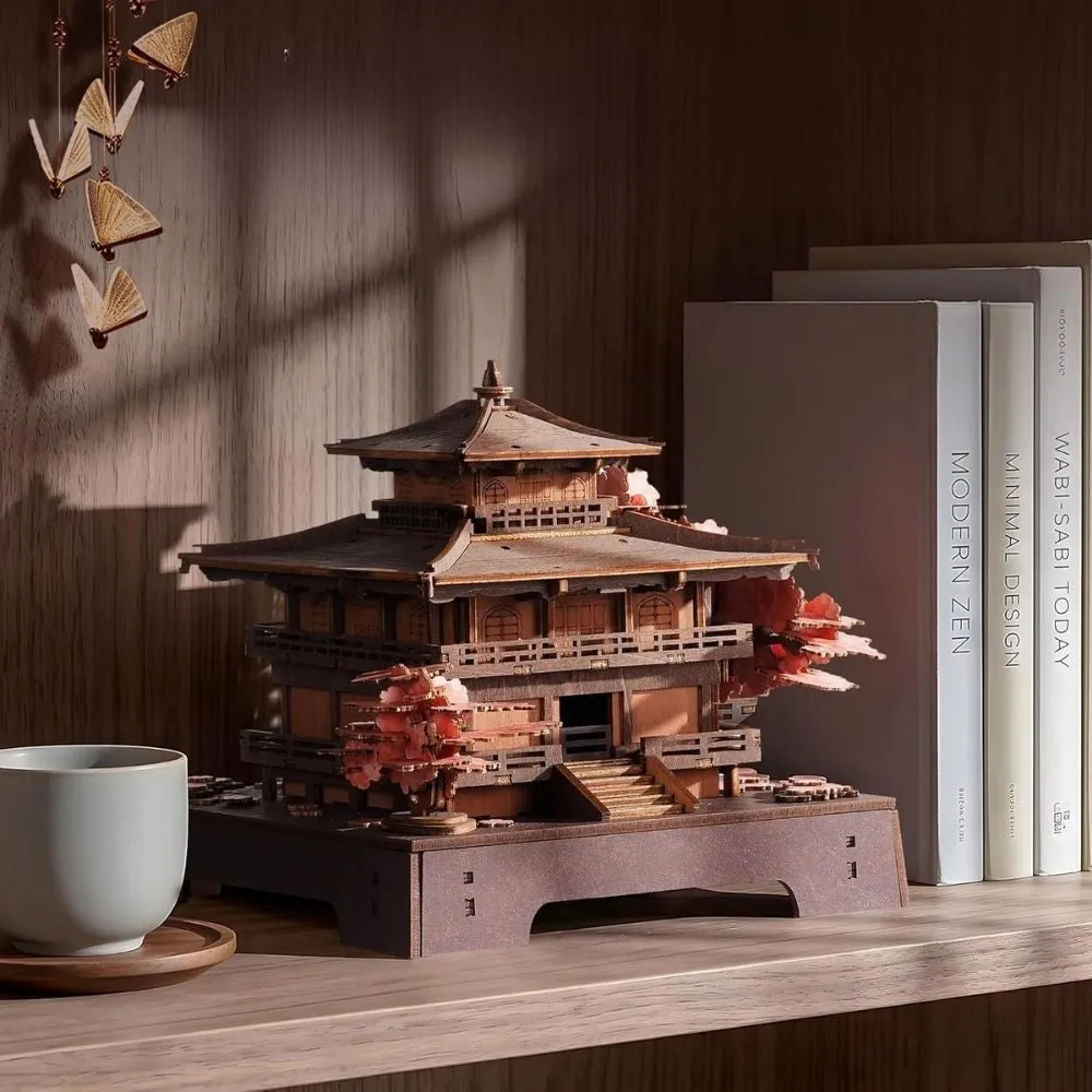 Figured'Art 3D Puzzel Sakura-paviljoen 235 stukjes hout