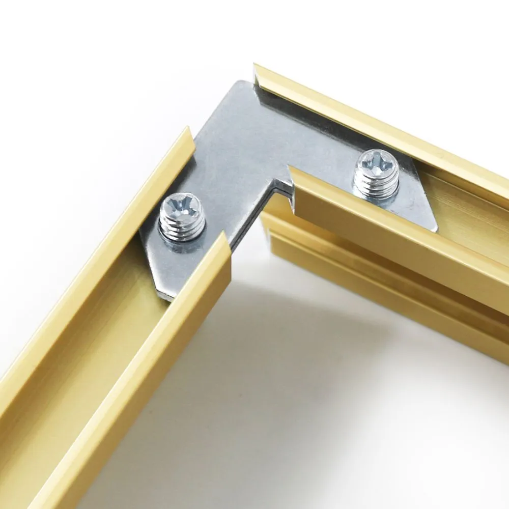 Figured'Art DIY aluminium frame 40x50 cm goud voor canvas