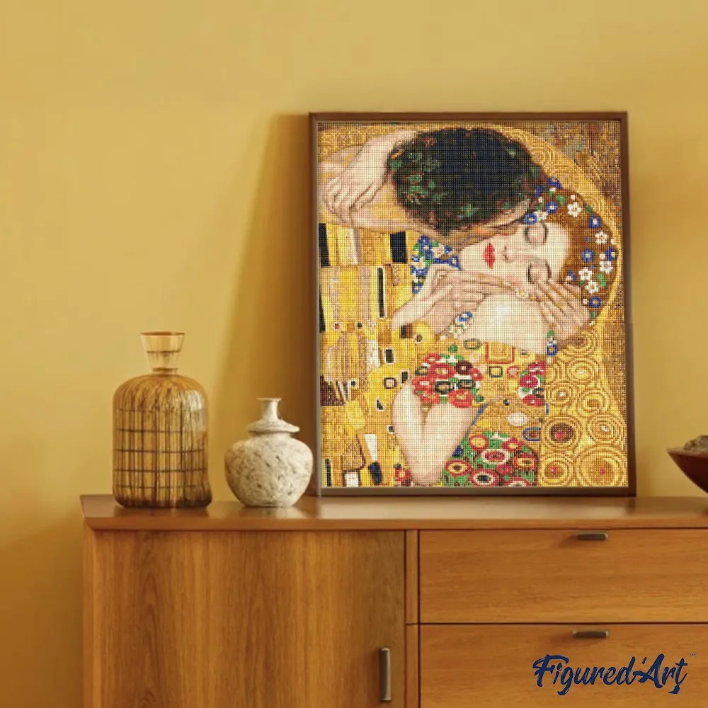Figured'Art De Kus diamond painting 40x50 cm Klimt