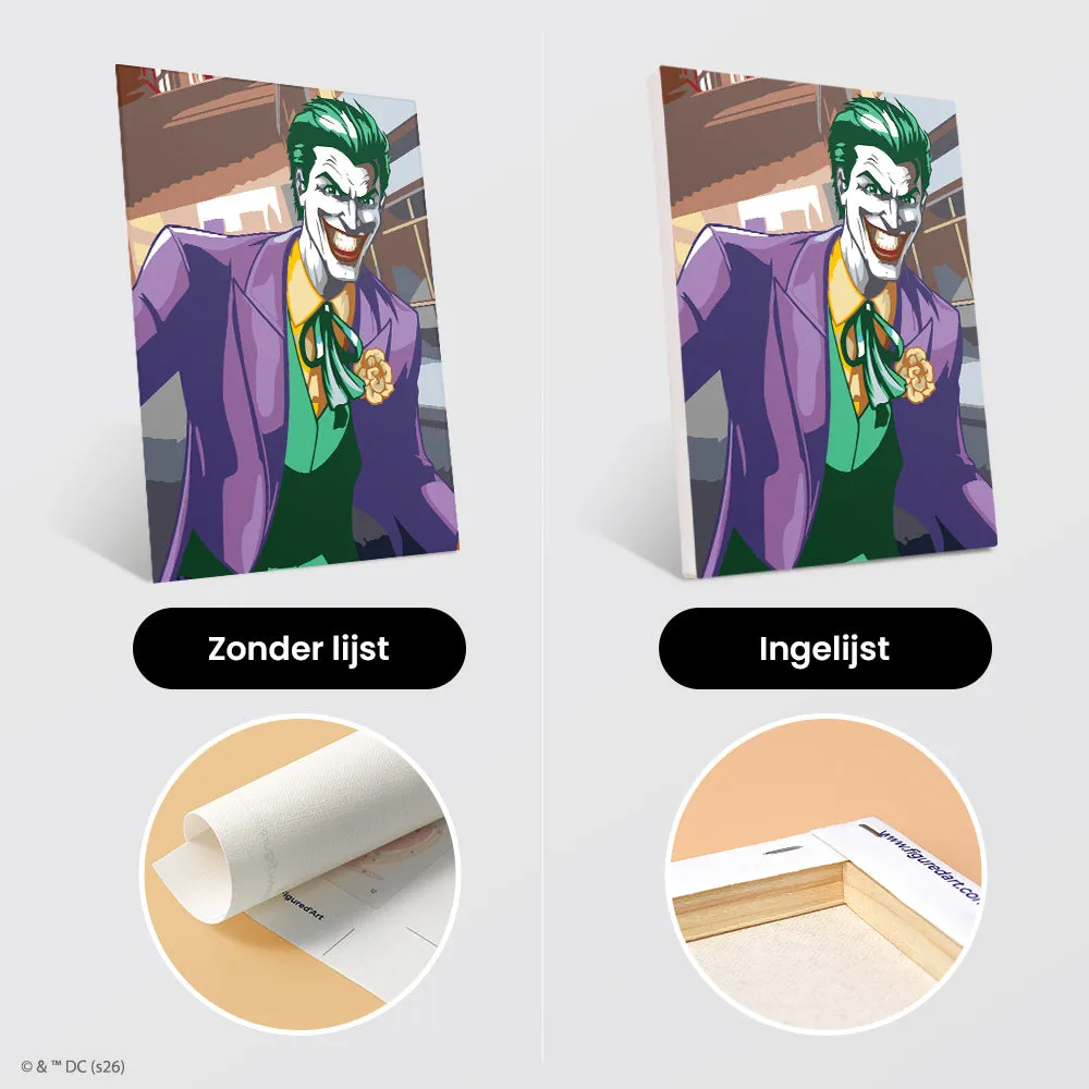 Figured'Art Batman mini schilderen op nummer 15x20 zonder lijst