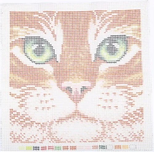 Craft Buddy Ginger Cat knooptapijt pakket 53,5 cm