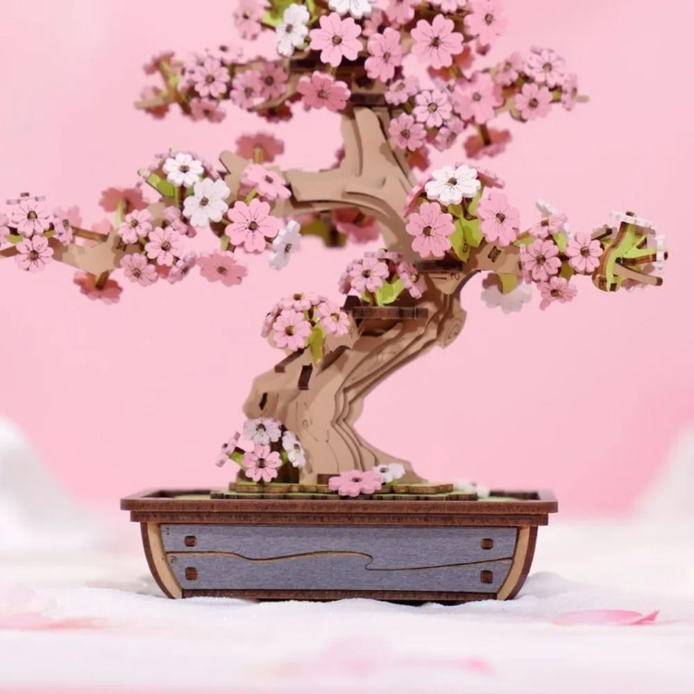 Figured'Art Sakura Bonsai 3D puzzel 263 stukjes kersenbloesem