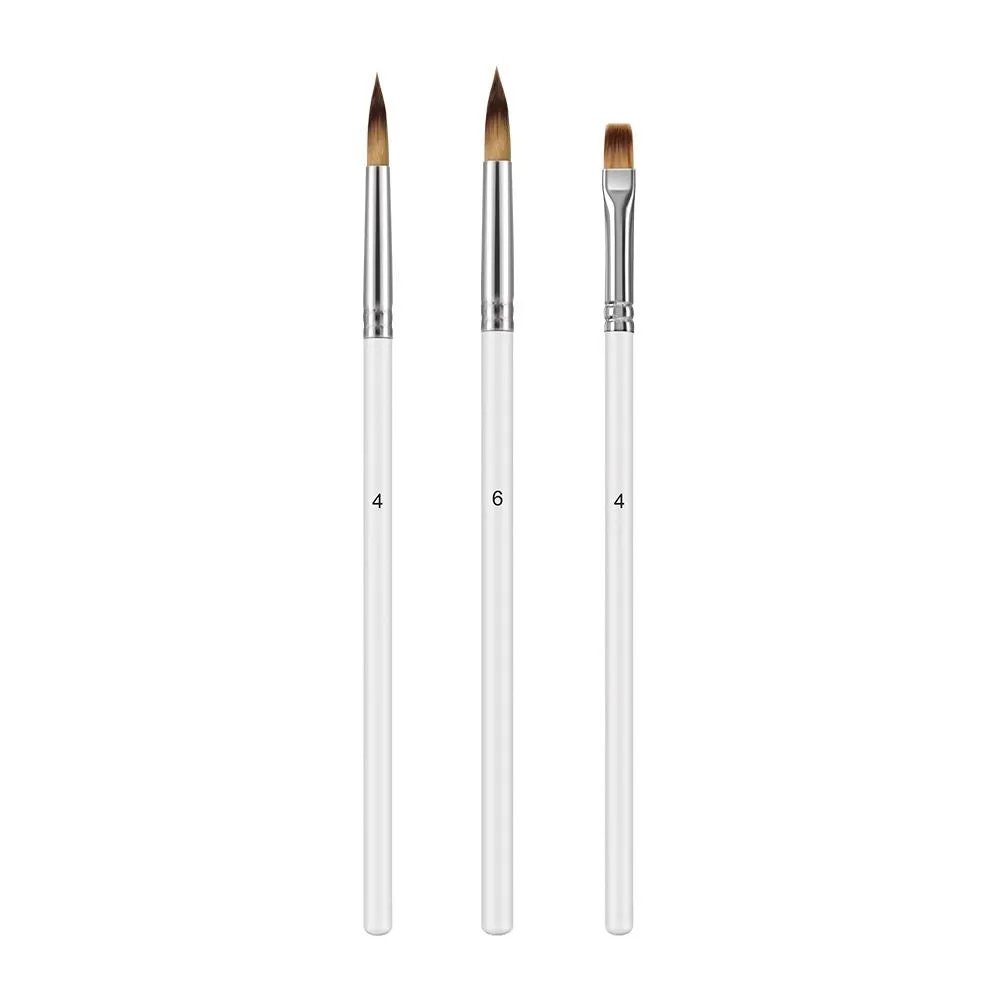 Figured'Art Accessoires set van 3 penselen verschillende maten