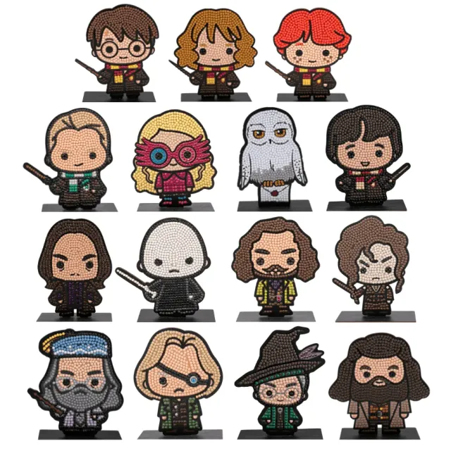 Craft Buddy Harry Potter Buddies diamond painting set 15 stuks