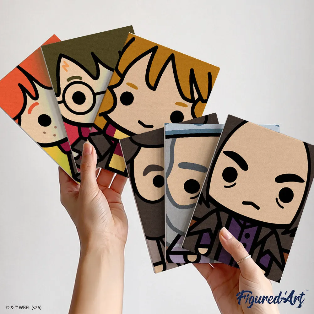 Figured'Art Mini Chibi-gezichten van Harry Potter schilderen op nummer 6 stuks