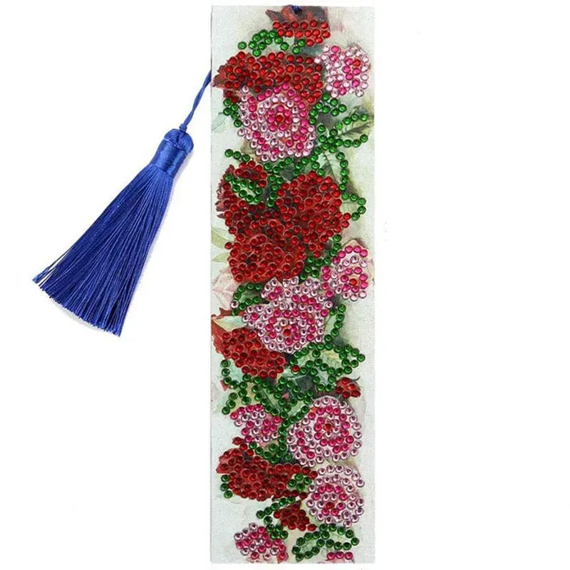 Figured'Art Rozen diamond painting boekenleggers 21x6cm