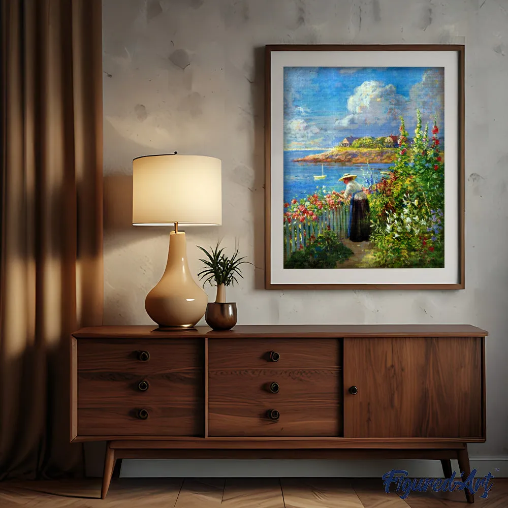 Figured'Art In the Garden Graves diamond painting 40x50 cm full drill