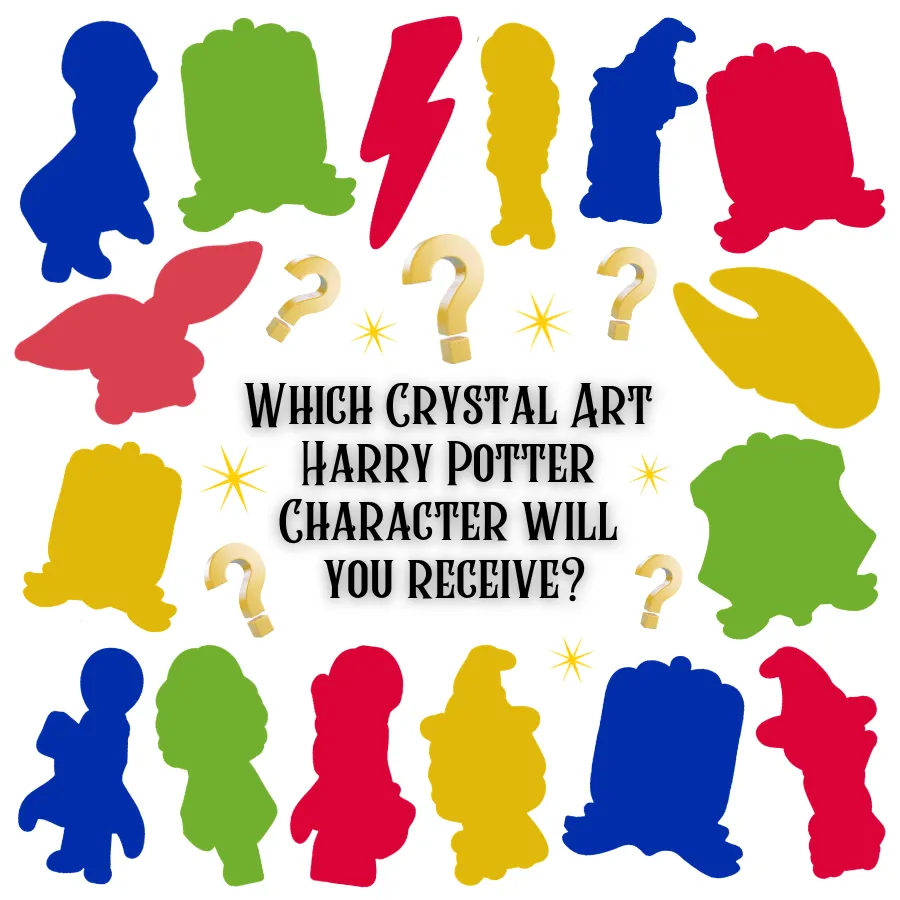 Craft Buddy Harry Potter Crystal Art pin badge blind bag