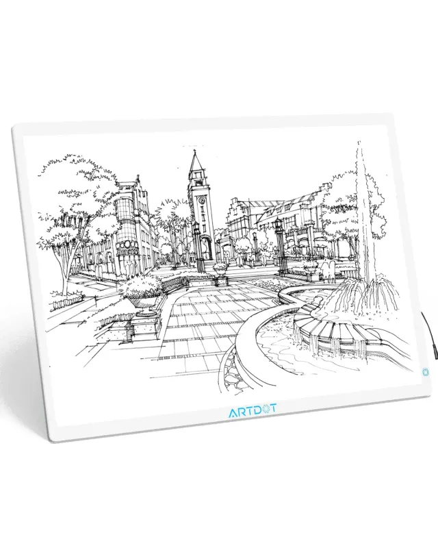 ARTDOT A1 Lichtpad diamond painting LED 3 standen