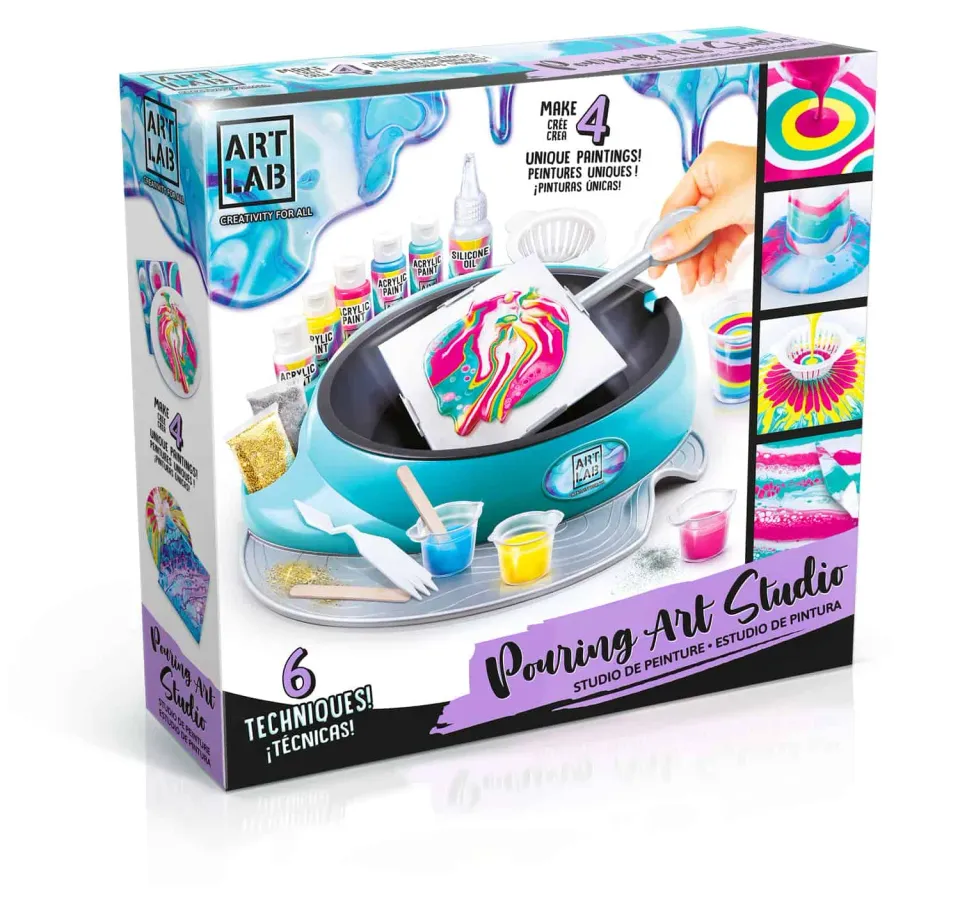 Canal Toys Art Lab Pouring Art Studio knutselset gietverf