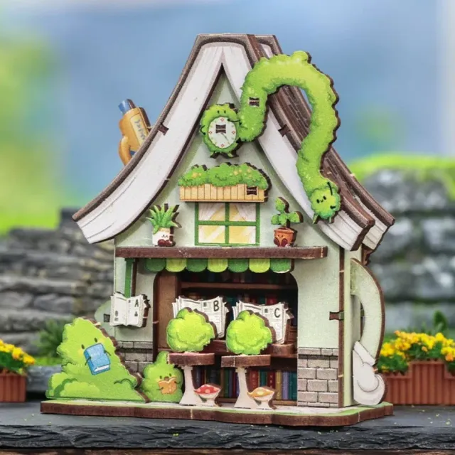 Figured'Art Kleine Boekwinkel miniatuurhuisje 50-delig