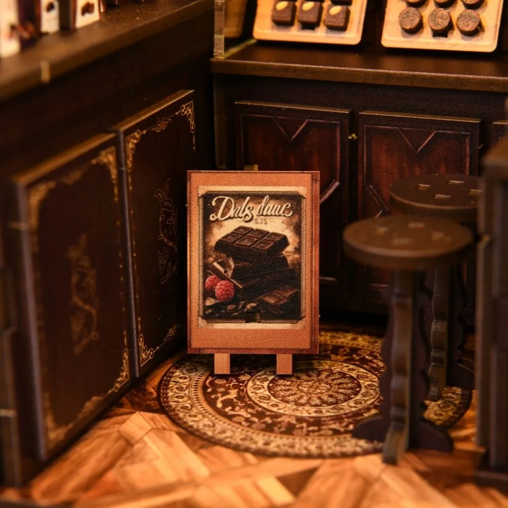 Figured'Art Book Nook Zoet Hoofdstuk bouwpakket met led