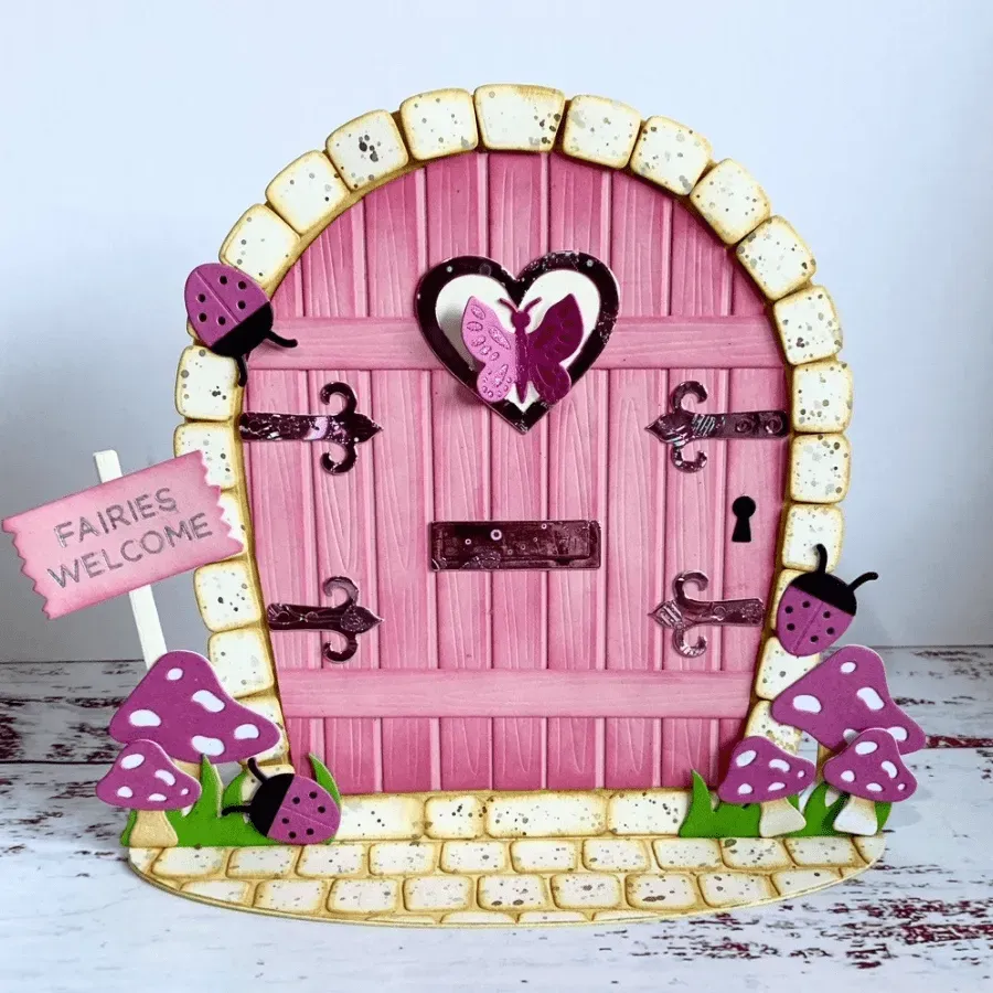 Craft Buddy Fantasy Fairy Door stansset 30-delig metaal