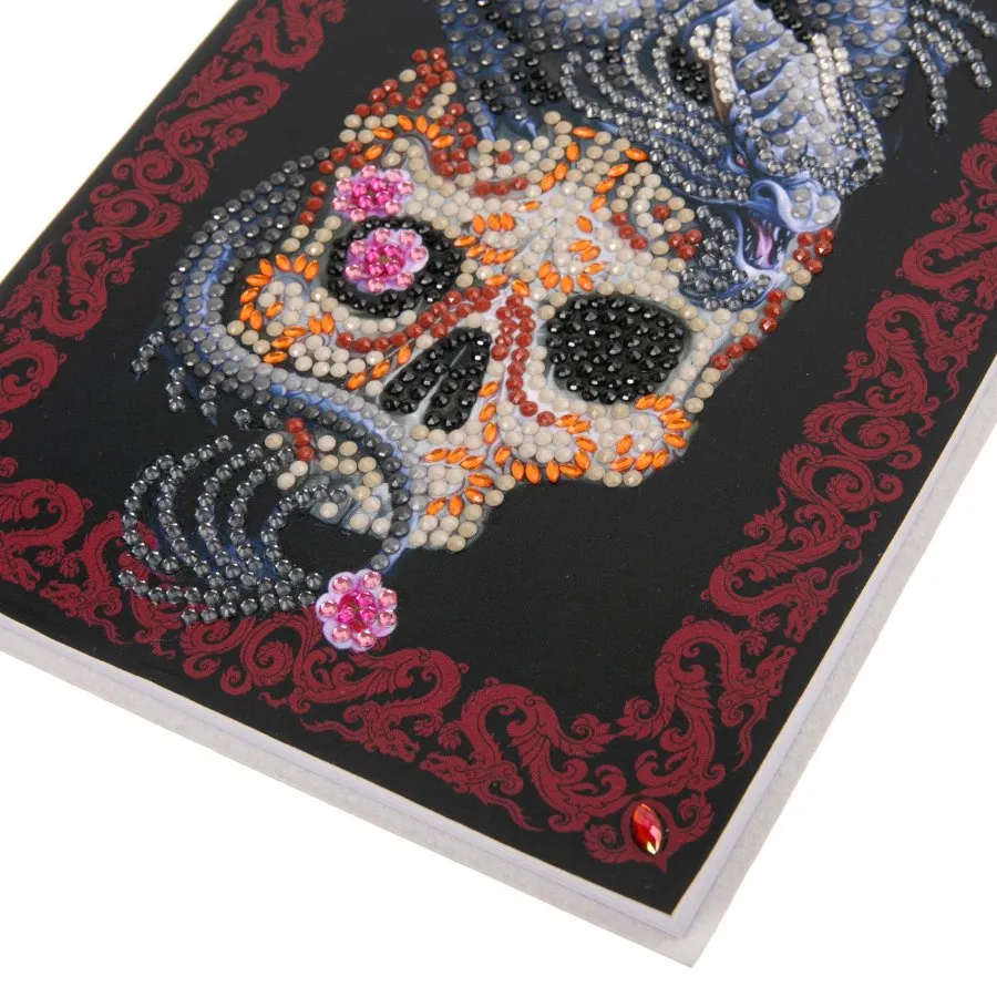 Craft Buddy Crystal Art Oriental Dragon Planner A5 partial