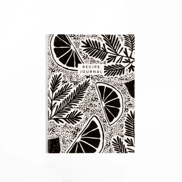 Studio Wald Rosemary & Lemon receptenboek A5 leeg