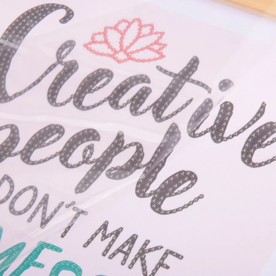 Craft Buddy Crystal Art Creative Magic mini rol 20x30cm spreuk