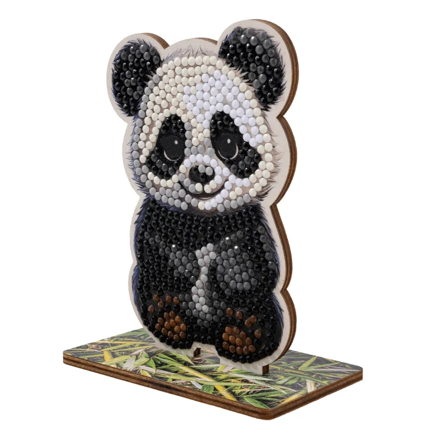 Craft Buddy Wildlife Buddies Panda figuur 11 cm knutselset