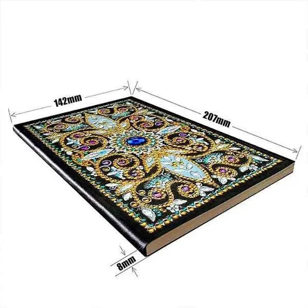 Figured'Art Blauw Oog cahier diamond painting A5 64 pagina's