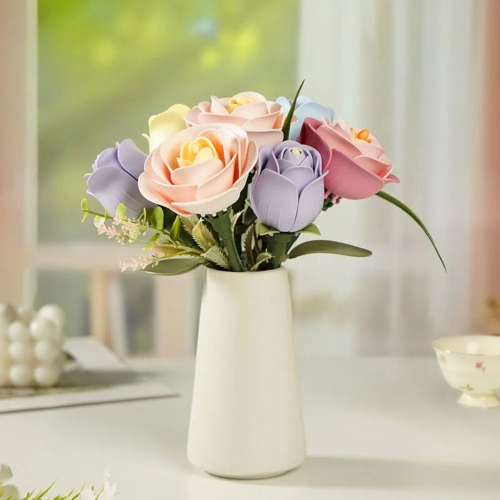 Figured'Art 3D Puzzel Roze Camelia bloem 37 stukjes