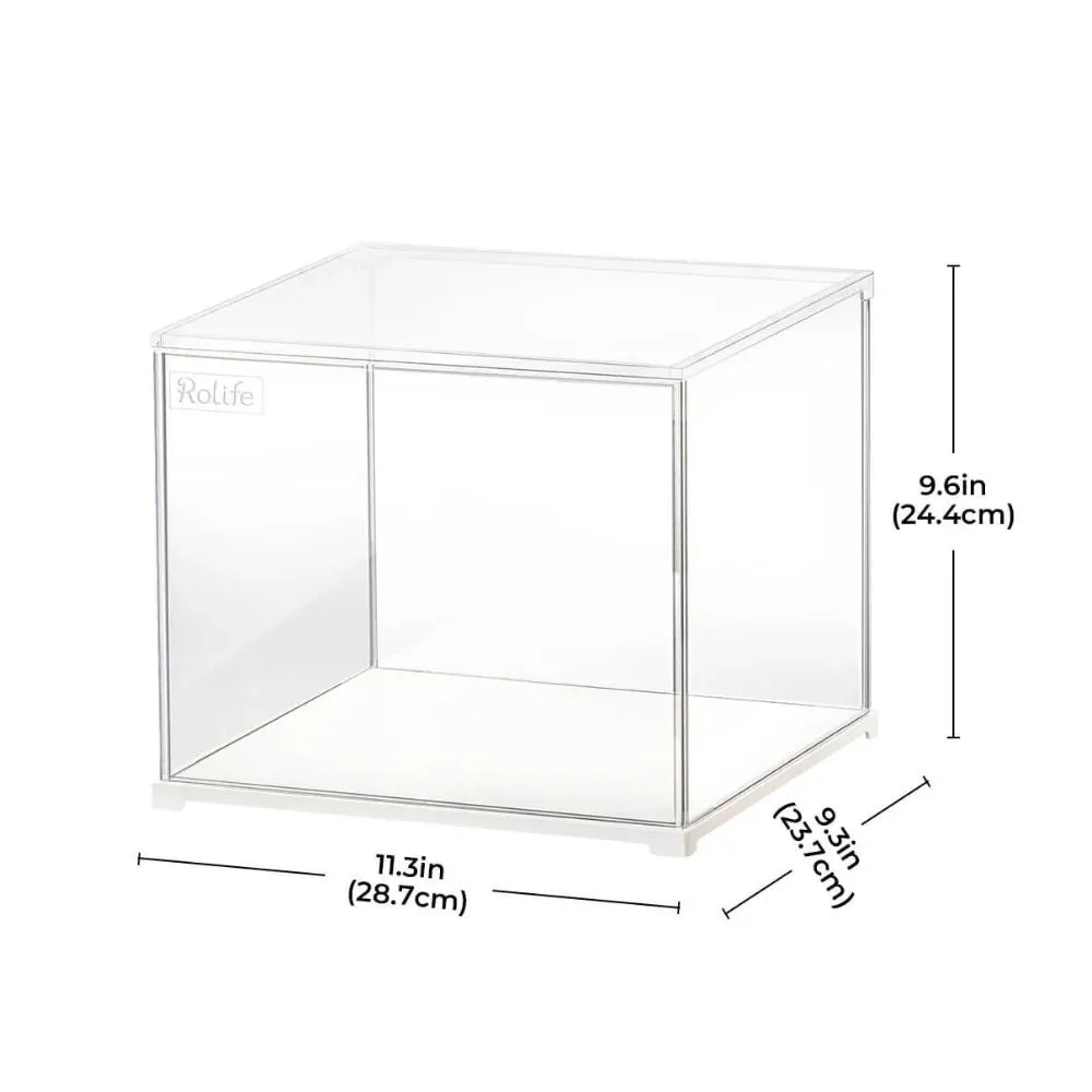 Figured'Art Displaydoos miniatuurhuisje 28,7 cm transparant