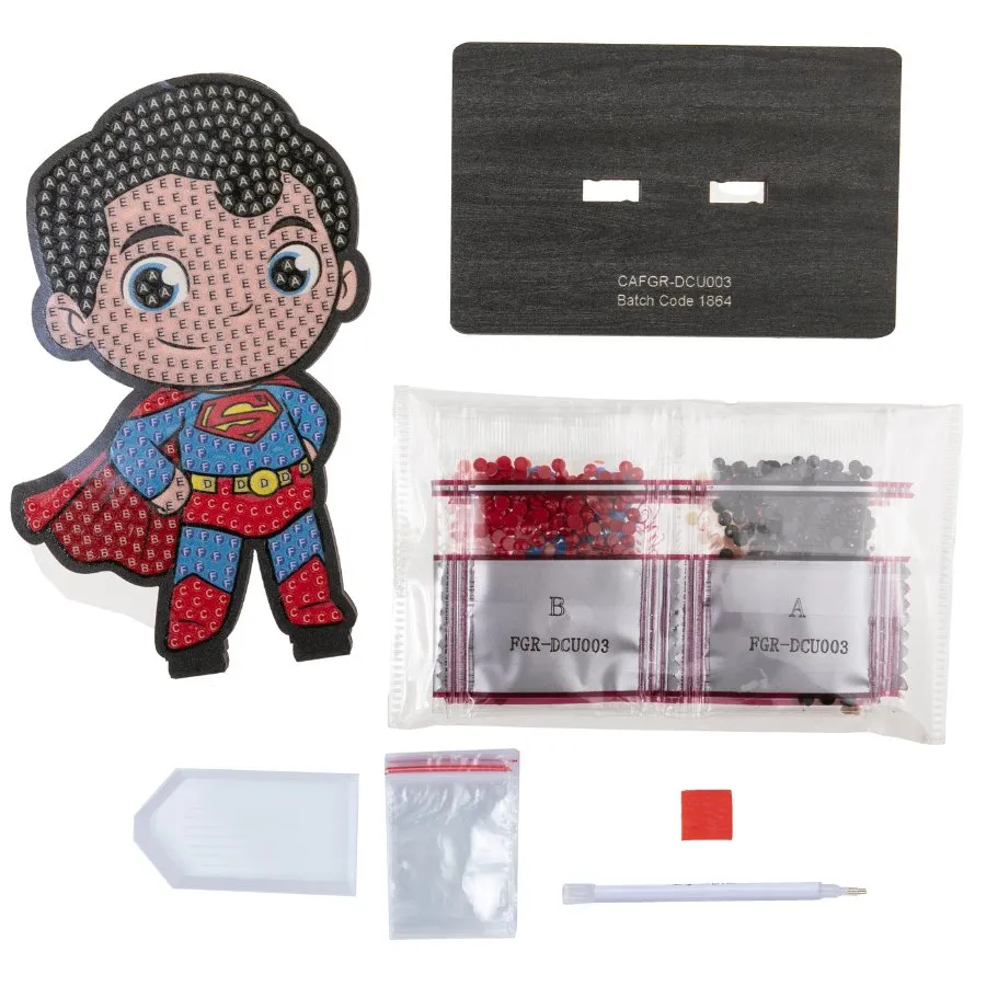 Craft Buddy Superman Crystal Art Buddies figuur diamond painting