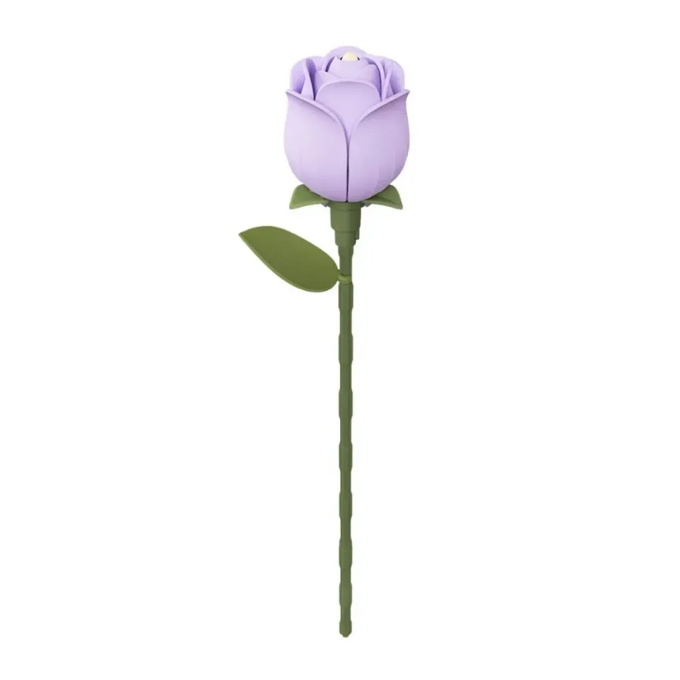 Figured'Art Lavendelkleurige Roos 3D Puzzel 37 Stukjes Bloem
