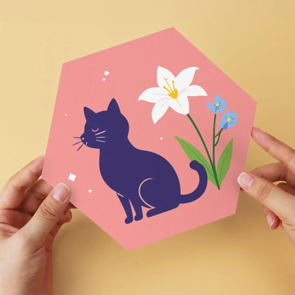 Figured'Art Mini Serie Dierenset kinderkamer schilderen op nummer zeshoek