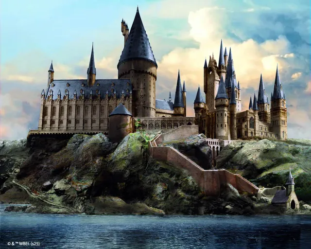 Figured'Art Harry Potter Hogwarts-kasteel diamond painting 40x50 cm
