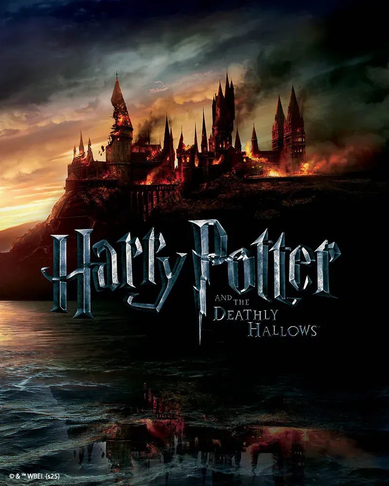 Figured'Art Harry Potter Hogwarts in Vlammen diamond painting 40x50cm