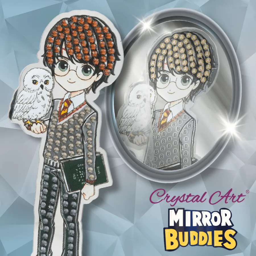 Craft Buddy Crystal Art Mirror Buddies Harry Potter figuur 12,5cm