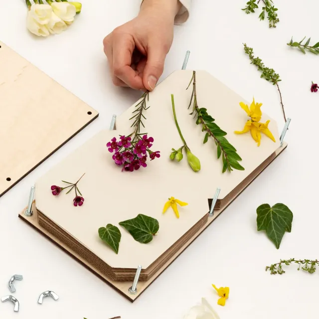 Studio Wald Large Flower Press navulset 27,5 cm papier