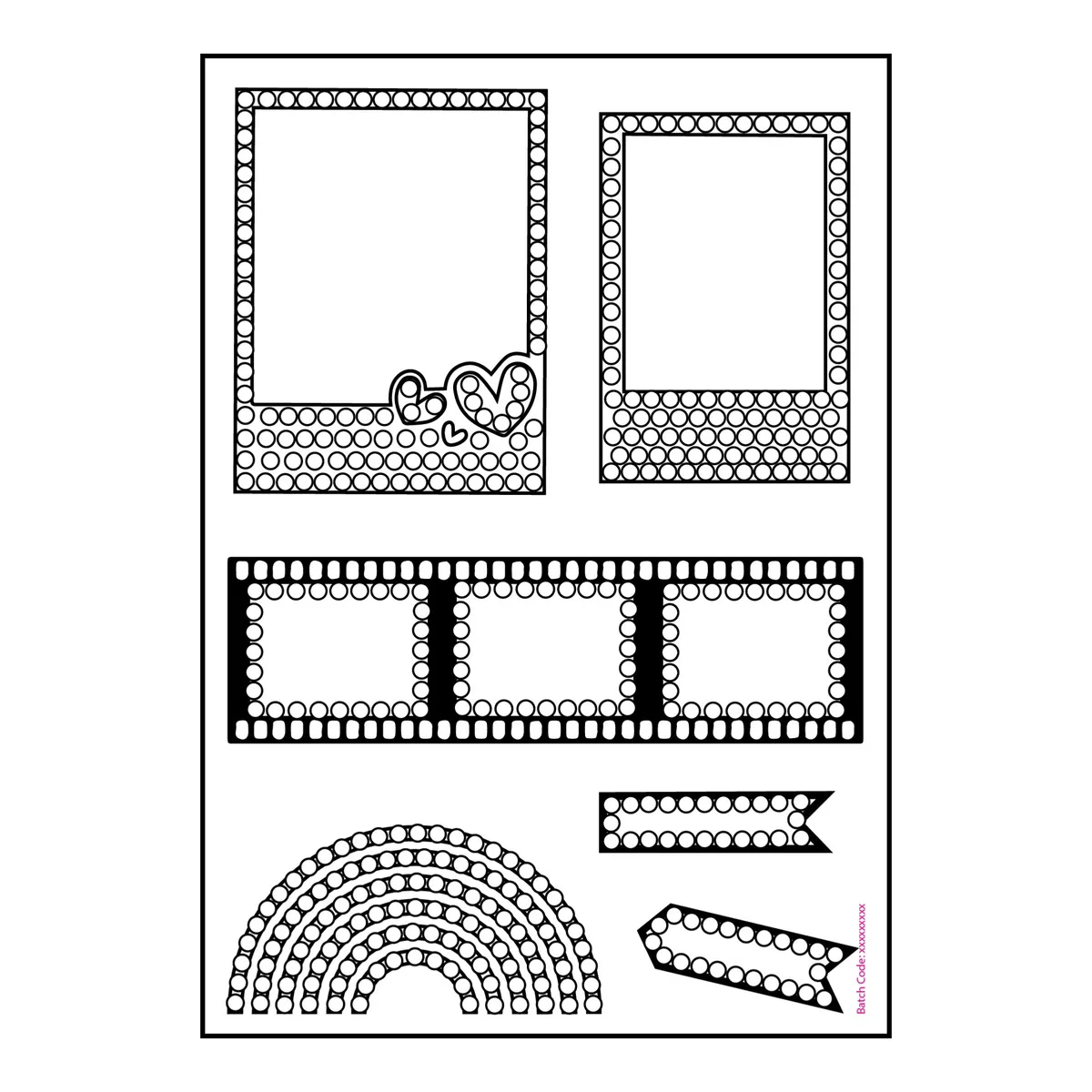 Craft Buddy Crystal Art Capture & Moment stempelset A6 scrapbook