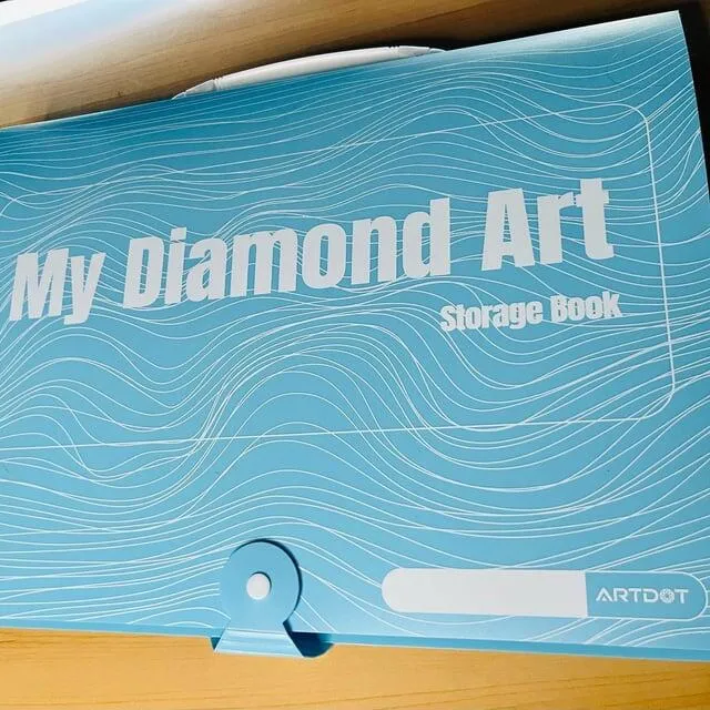 ARTDOT Diamond Painting Opbergboek A3 30 Hoezen Beschermmap