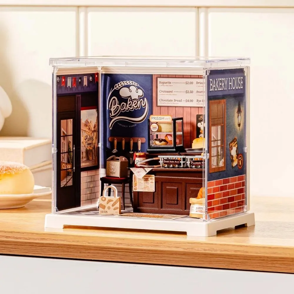 Figured'Art Boterbakkerijhuis miniatuurhuisje 42 stuks bouwpakket