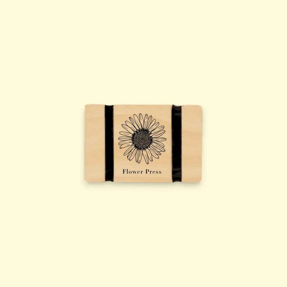 Studio Wald Pocket Flower Press bloemenpers Line Daisy
