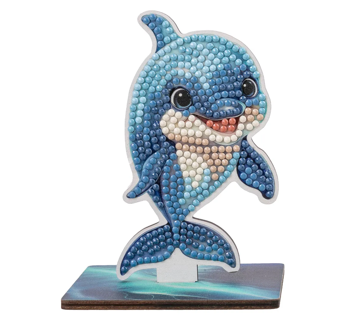 Craft Buddy Wildlife Buddies Dolphin diamond painting figuur 11 cm