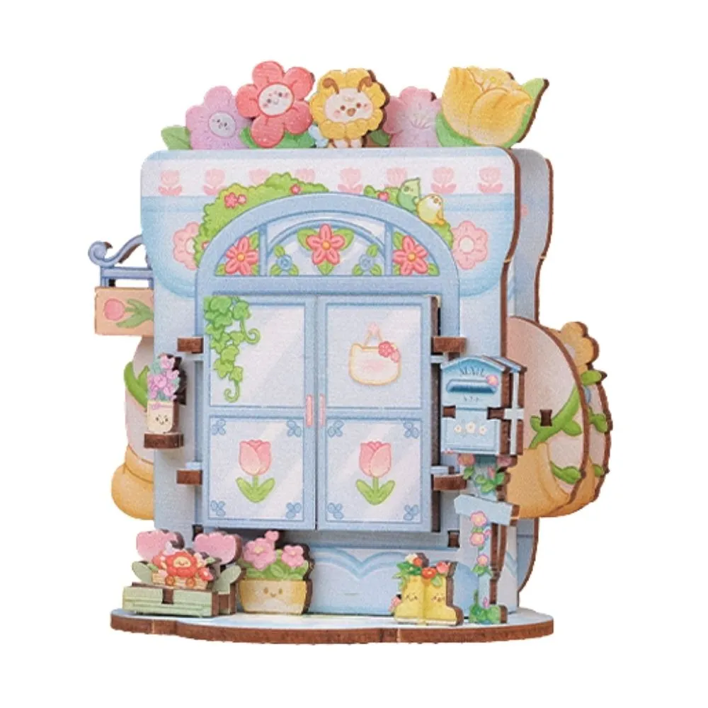 Figured'Art Kleine Bloemenwinkel miniatuurhuisje bouwpakket