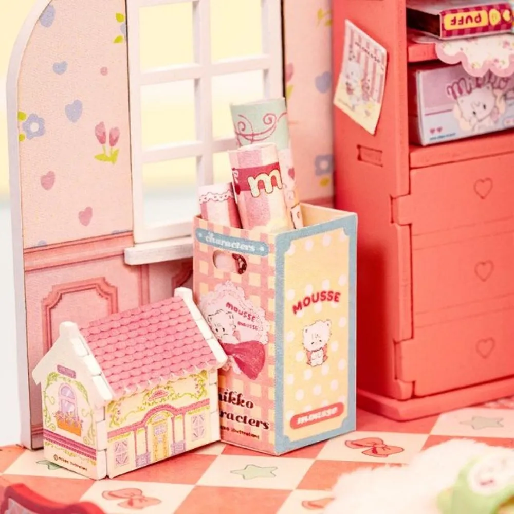 Figured'Art Mousse Zoete Nacht miniatuurhuisje 3D puzzel 106 delen