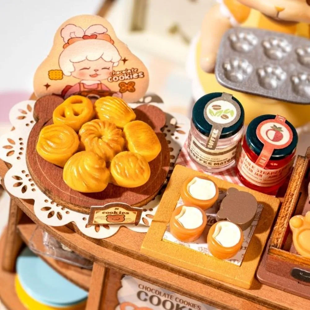 Figured'Art Cookii konijns koekjeswinkel 3D puzzel 182 stuks