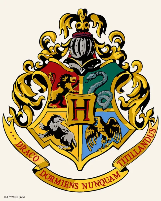 Figured'Art Harry Potter Hogwarts-wapenschilden schilderen op nummer